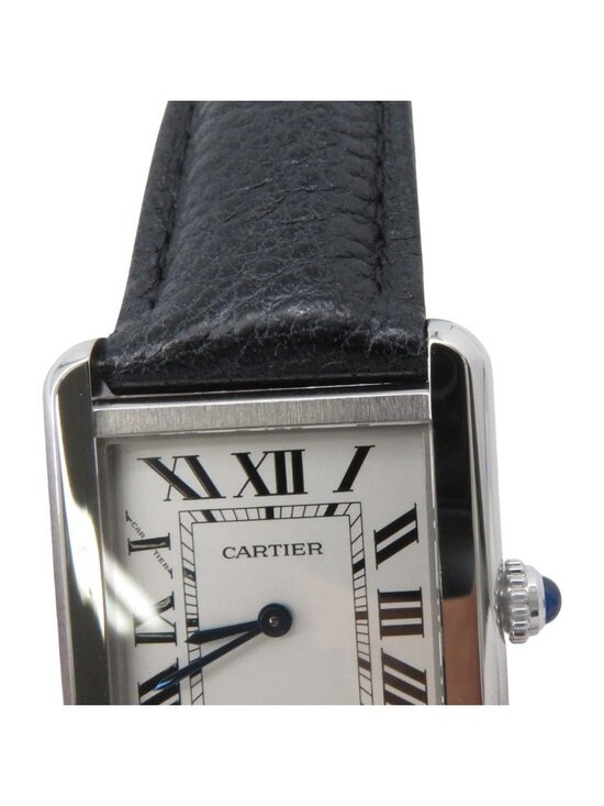 Cartier Tank Solo SM Watch Silver Dial Quartz main image 5